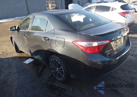 2015 Toyota Corolla S Plus z USA, uszkodzony, nr VIN 2T1BURHEXFC267629